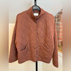 Z Supply Maya Quilted Jacket in Whiskey
